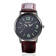 Load image into Gallery viewer, Male Watch Mens Watches Fashion Leather Watch